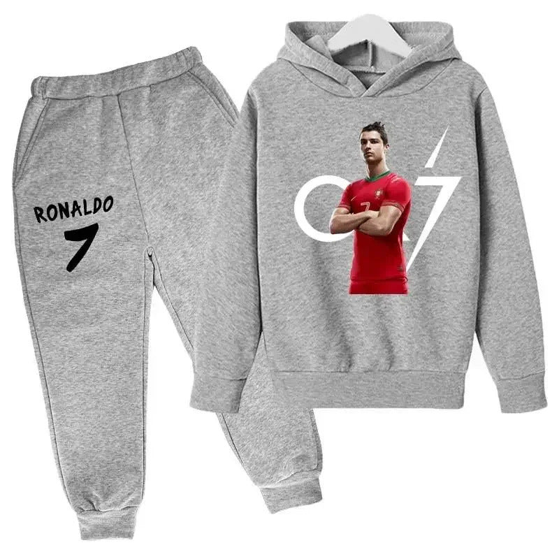 Kids’ Cristiano Ronaldo Tracksuit Set – Multiple Variants