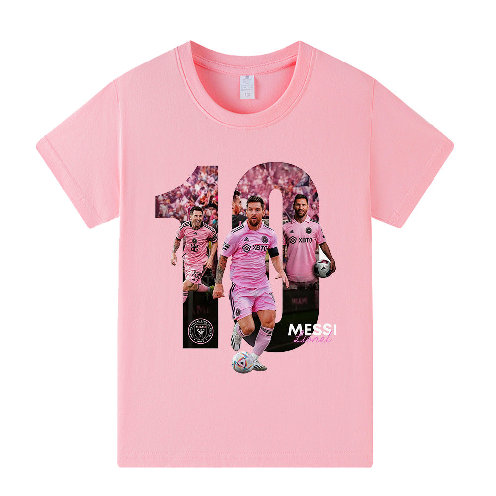 Lionel Messi Miami Style Kids’ Football T-Shirt - Multiple Variants