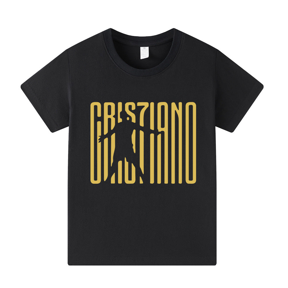 Kids’ Ronaldo Football T-Shirt – Multiple Variants