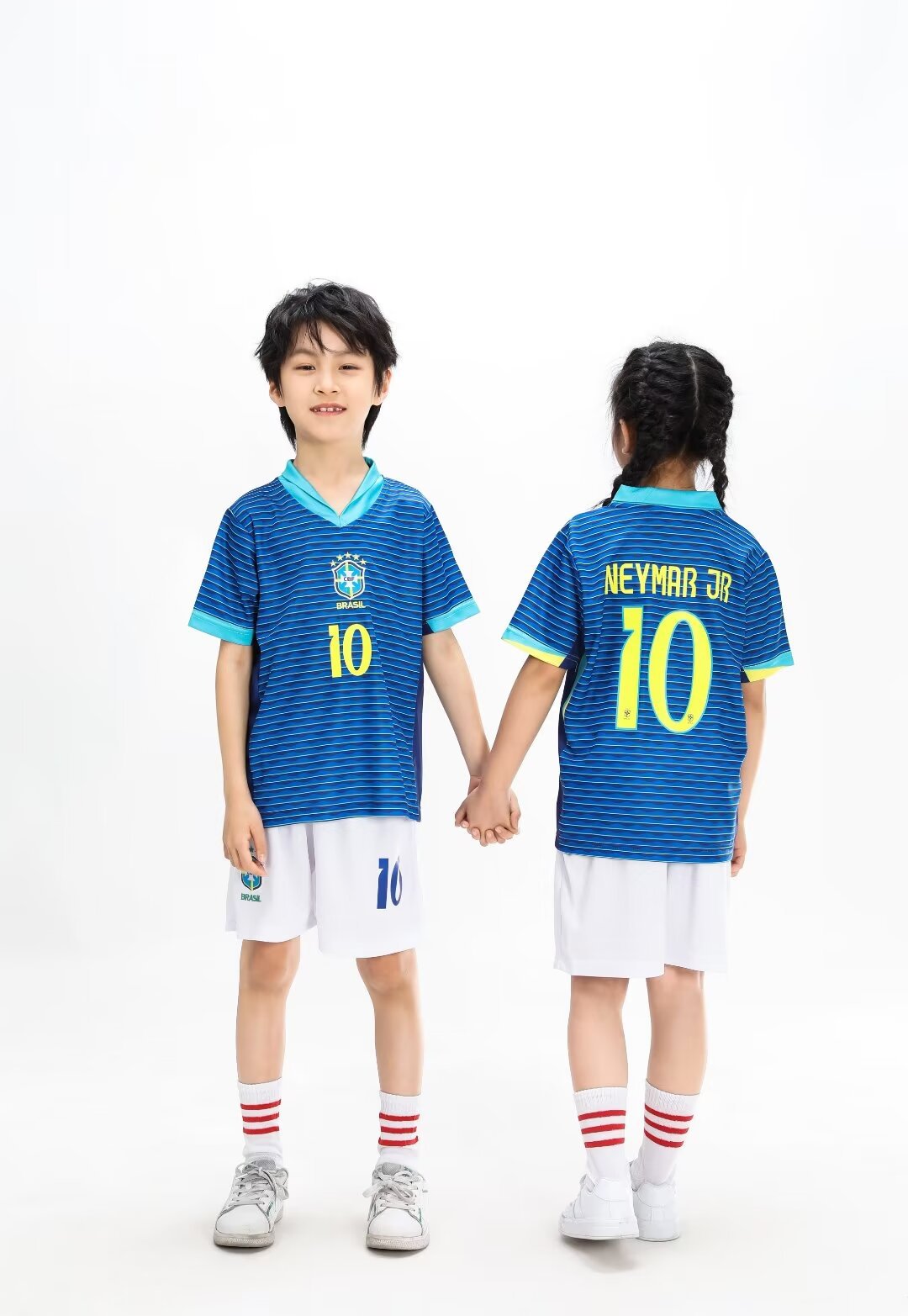 Kids’ Football Jersey & Shorts Set Brazil - Neymar Jr.