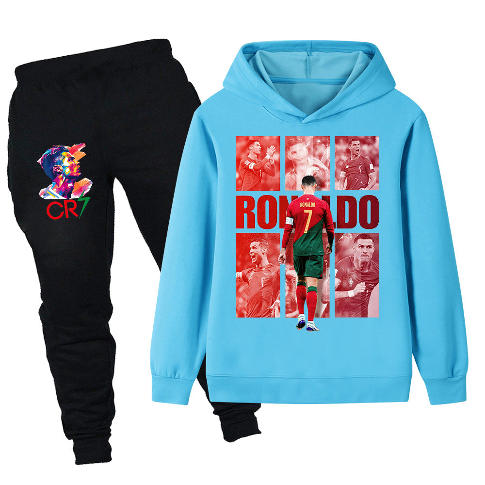 Cristiano Ronaldo Portugal Kids’ Tracksuit Set – Multiple Colors