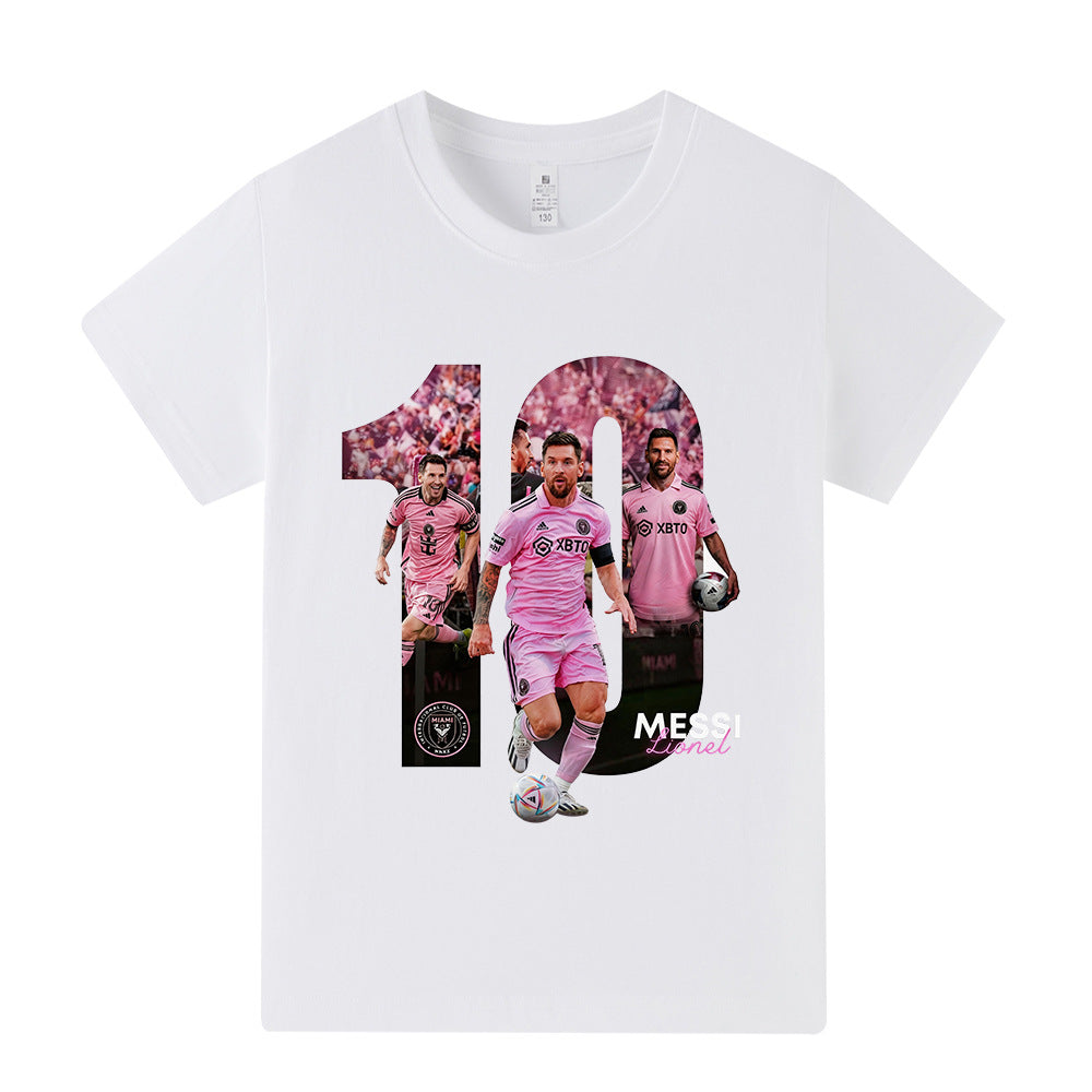 Lionel Messi Miami Style Kids’ Football T-Shirt - Multiple Variants