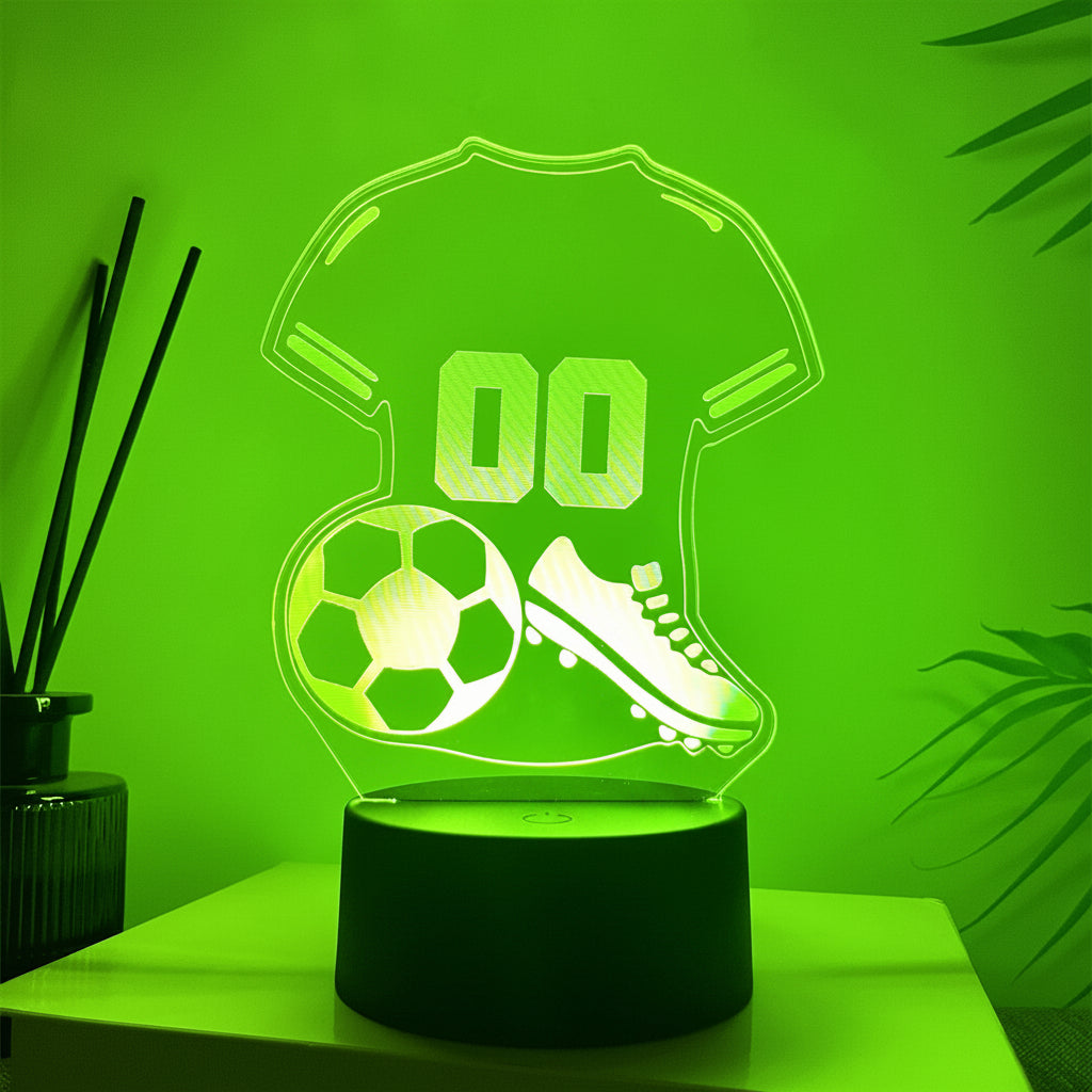 Football 3D Illusion LED Lamp