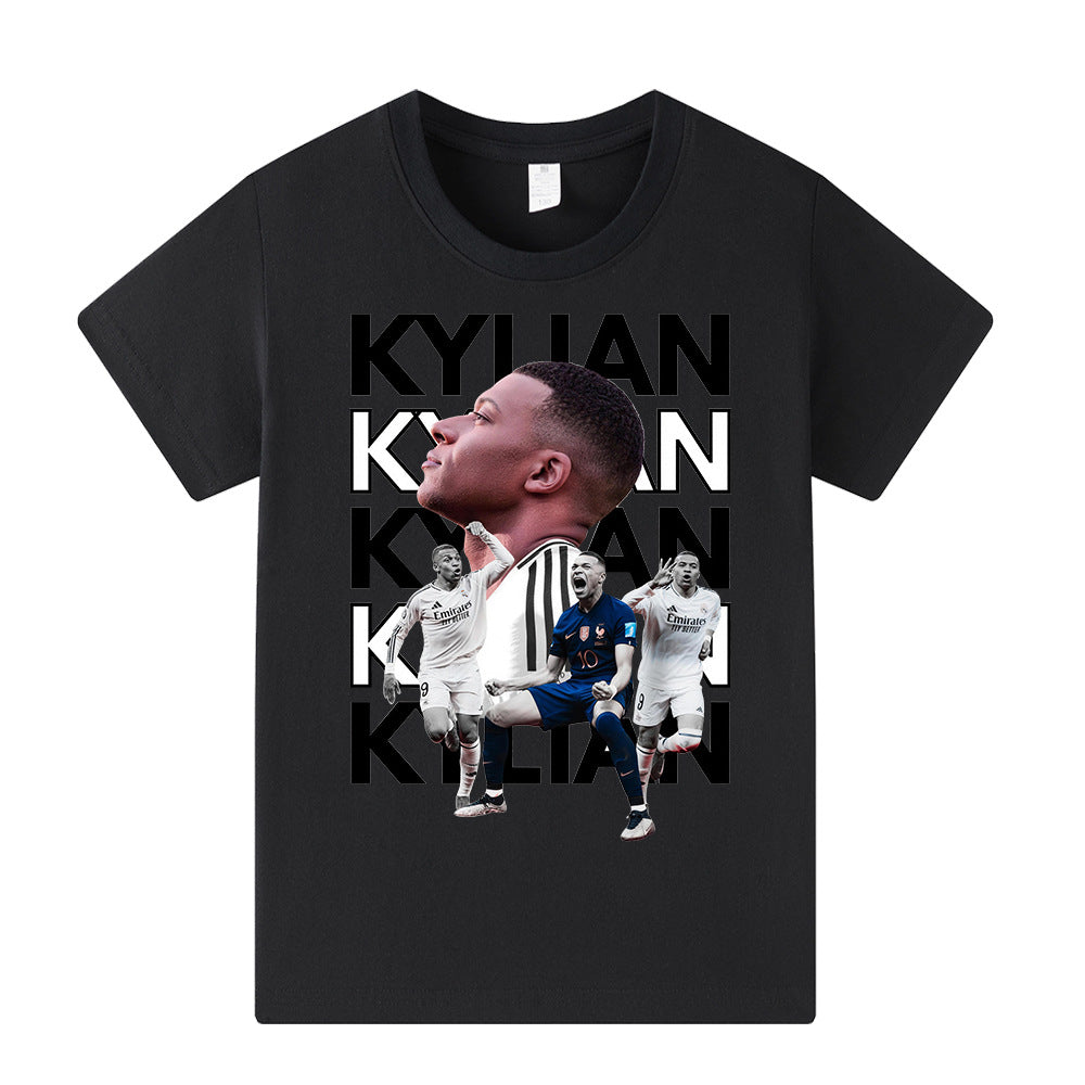 T-shirt de Futebol Kylian Mbappe para Crianças – Várias Variedades