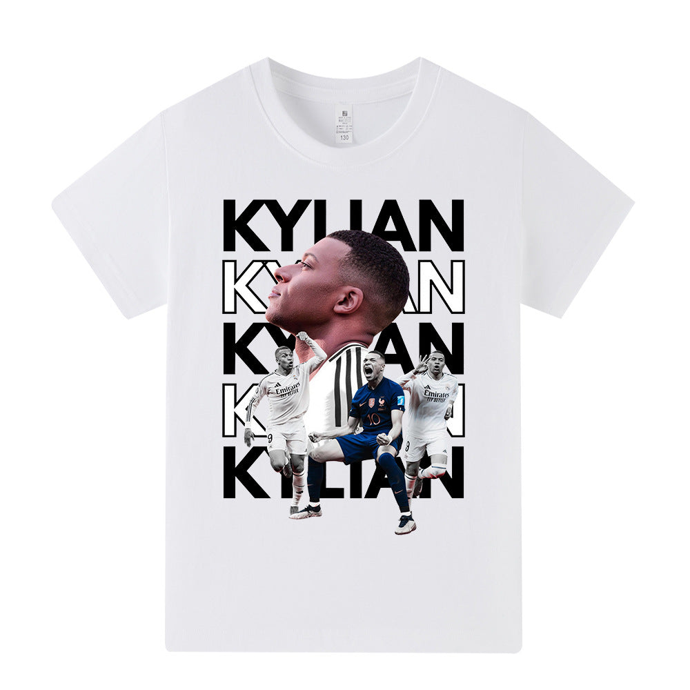 T-shirt de Futebol Kylian Mbappe para Crianças – Várias Variedades