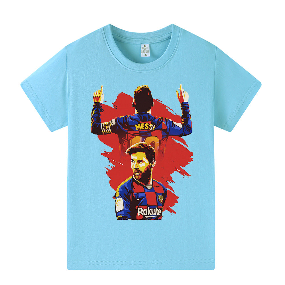 Maglietta da calcio per bambini stile Lionel Messi Barcellona - Varianti multiple