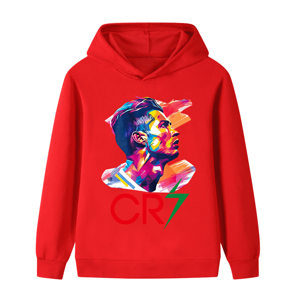 Kids’ Cristiano Ronaldo Football Hoodie – Multiple Variants
