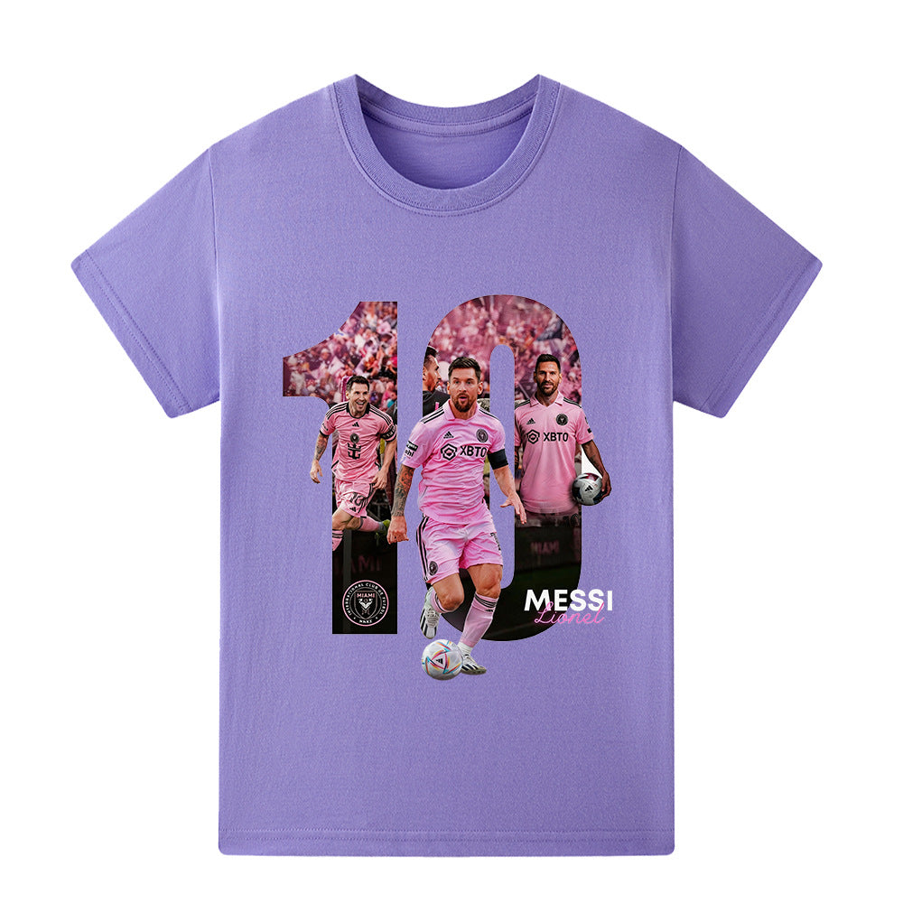 Lionel Messi Miami Style Kids’ Football T-Shirt - Multiple Variants