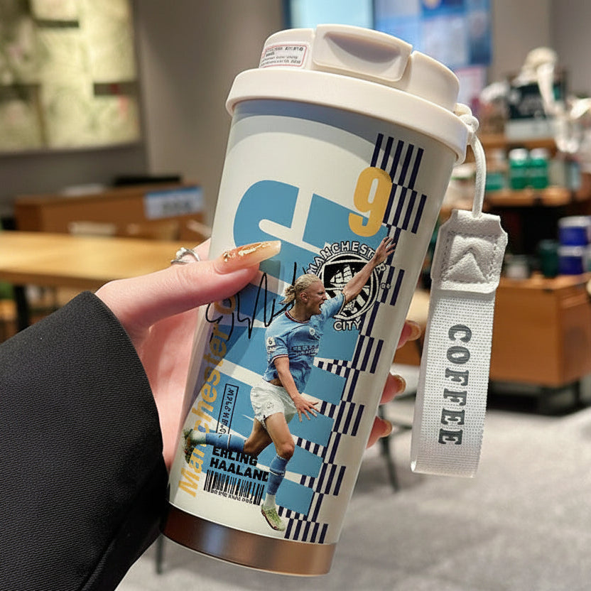 Premium Erling Haaland Thermal Bottle
