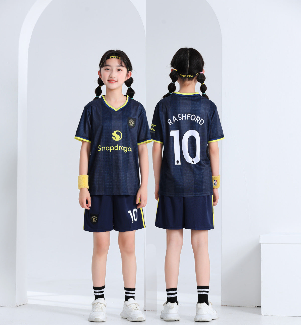 Kinder voetbalshirt en korte broek set – Rashford