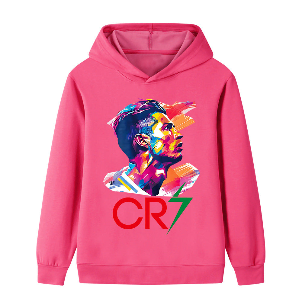 Kids’ Cristiano Ronaldo Football Hoodie – Multiple Variants