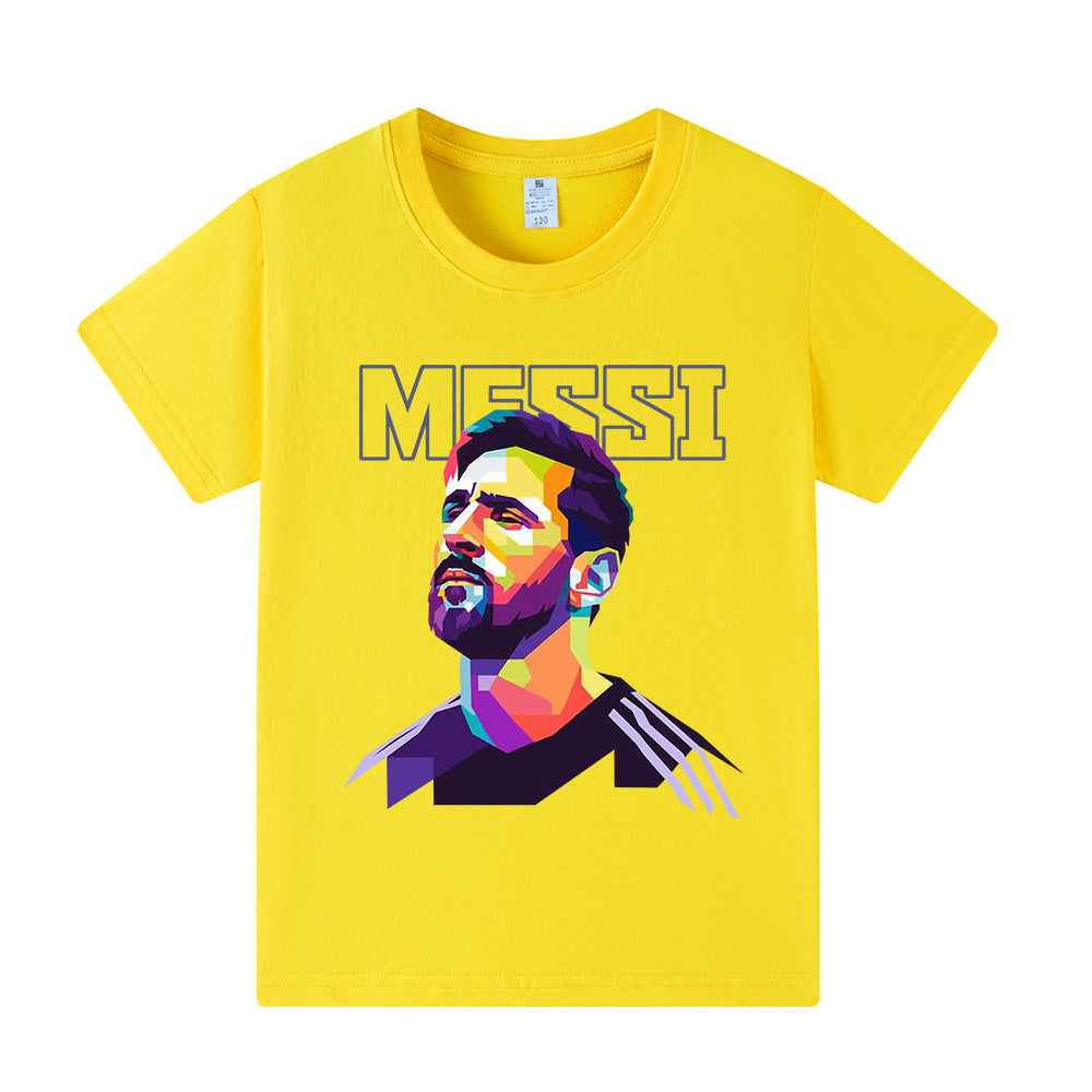 Maglietta da calcio per bambini con design Messi – Varianti multiple
