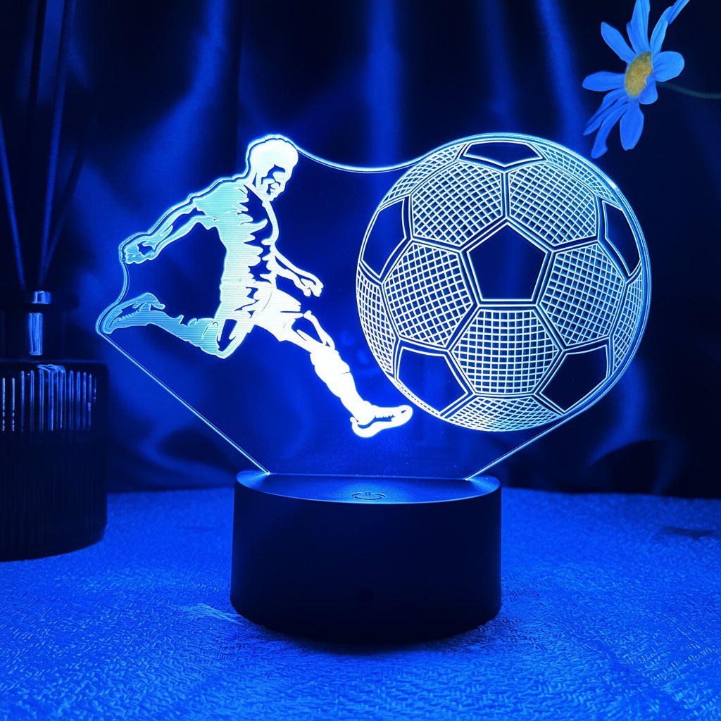 Football 3D Illusion LED Lamp
