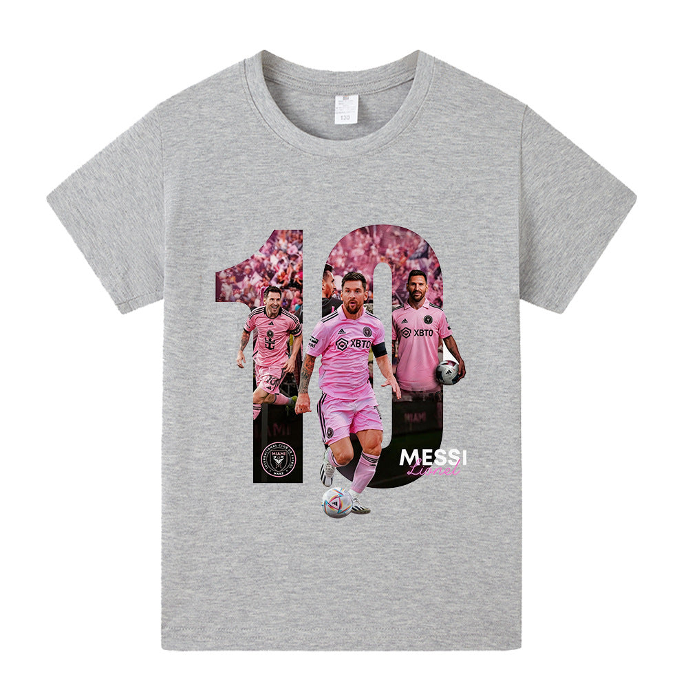 Lionel Messi Miami Style Kids’ Football T-Shirt - Multiple Variants