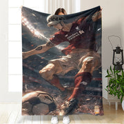 Liverpool Football Blanket