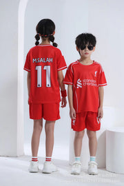Barns fotbollströja och shorts set – Salah