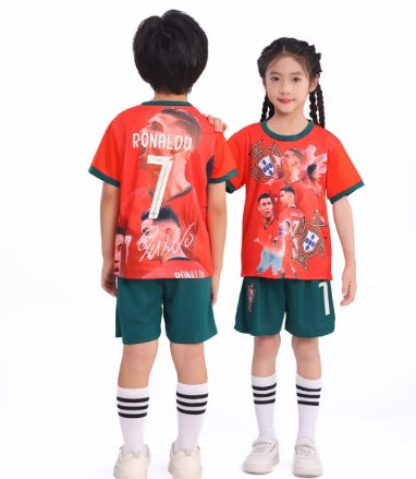 Kids’ Football Jersey & Shorts Set Portugal - Cristiano Ronaldo
