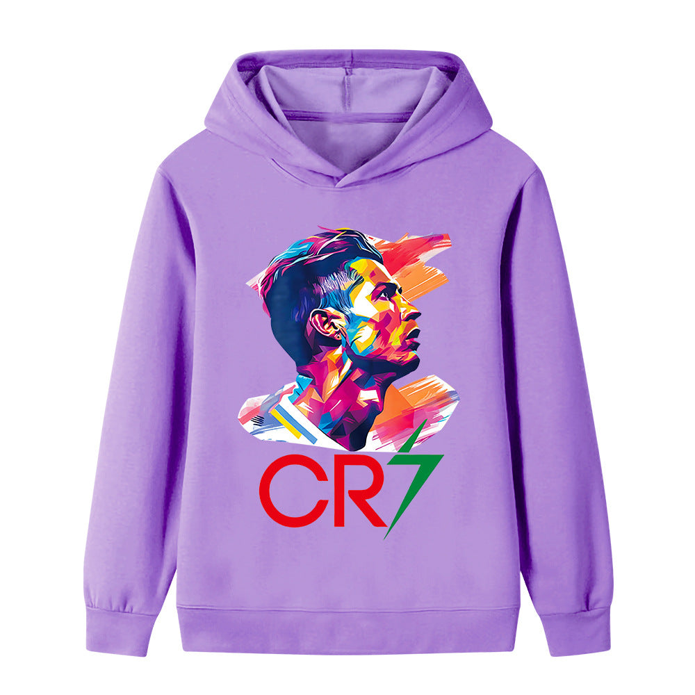 Kids’ Cristiano Ronaldo Football Hoodie – Multiple Variants