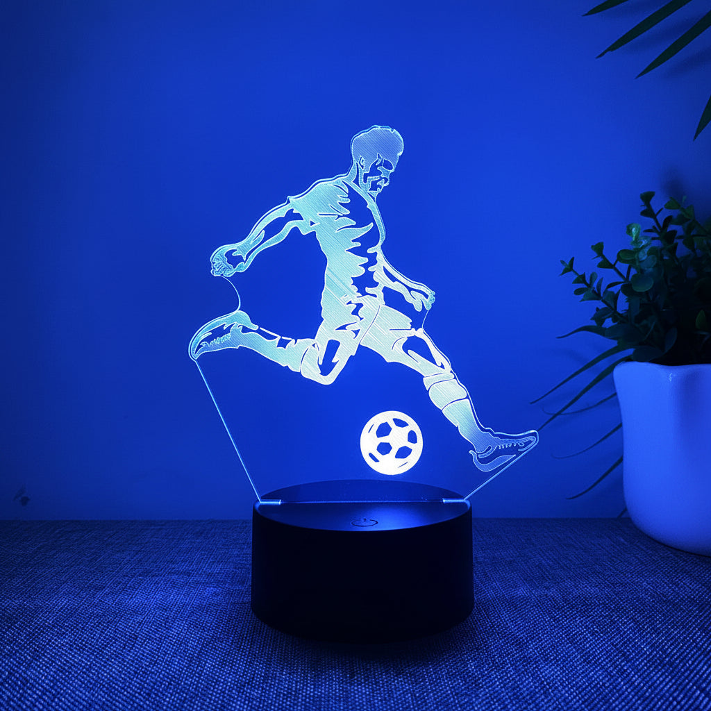 Football 3D Illusion LED Lamp