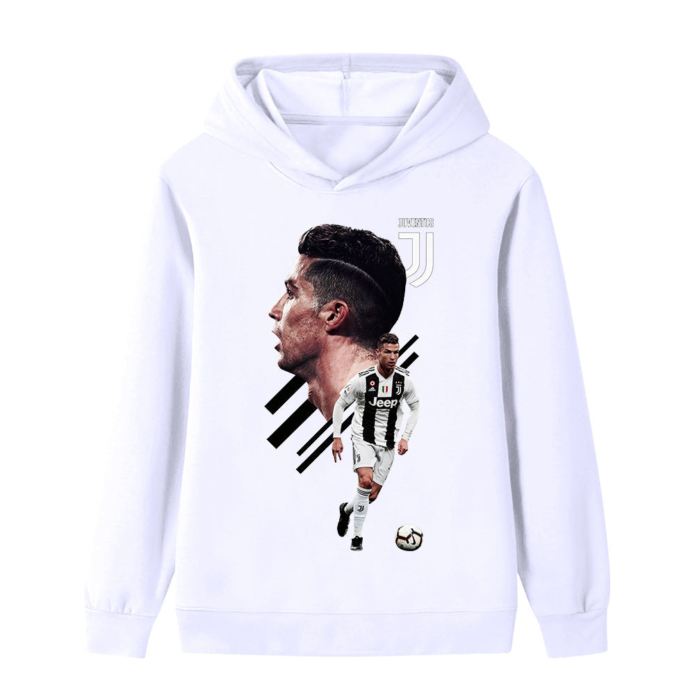 Ronaldo Juventus Design Kids’ Football Hoodie - Multiple Variants