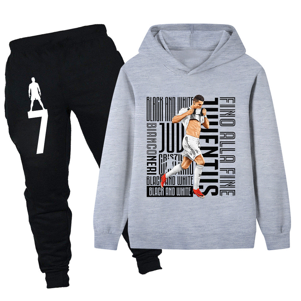 Cristiano Ronaldo Juventus Kids’ Tracksuit Set – Multiple Colors