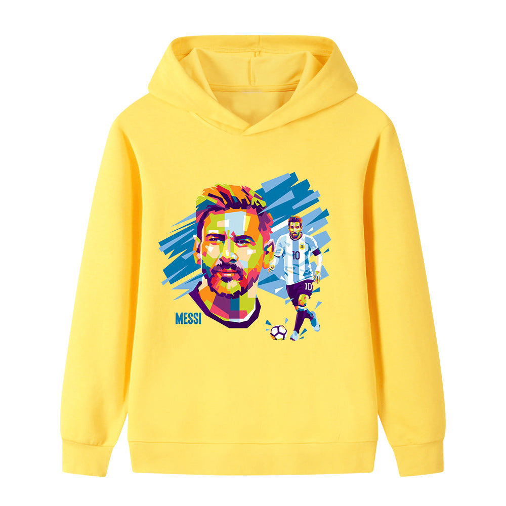 Hanorac stil fotbal pentru copii Lionel Messi Argentina - Culori multiple
