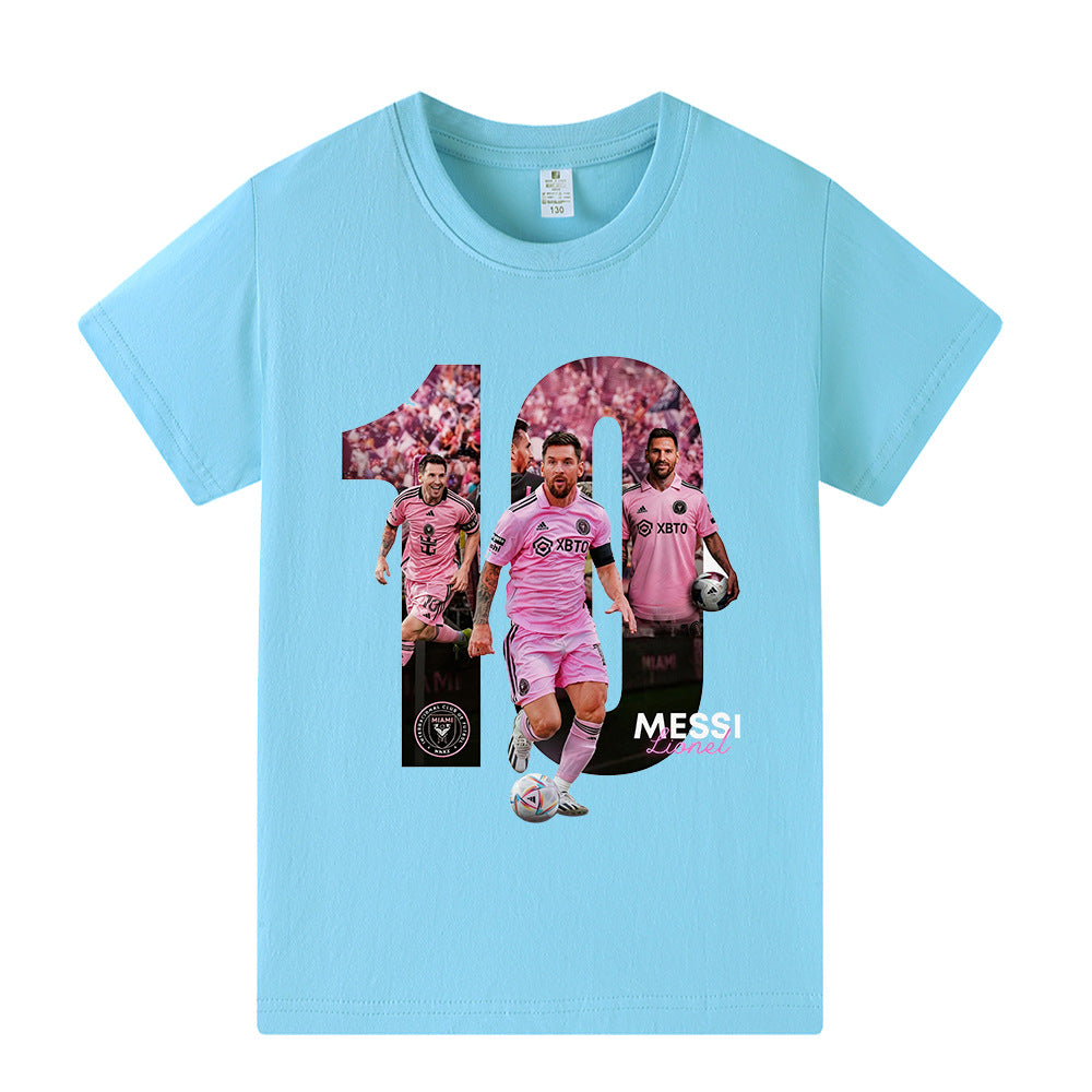 Lionel Messi Miami Style Kids’ Football T-Shirt - Multiple Variants