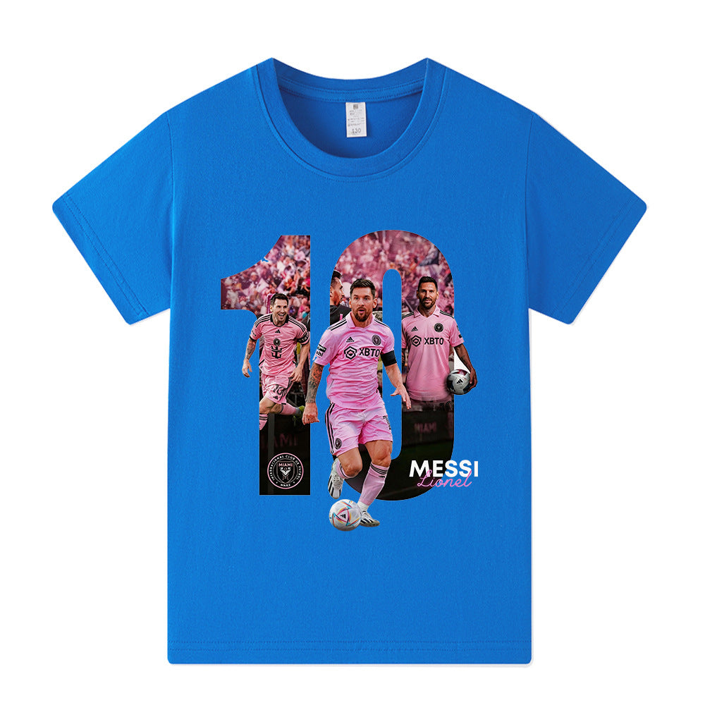 Lionel Messi Miami Style Kids’ Football T-Shirt - Multiple Variants