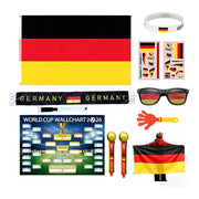 Germany Football Fan Kit 2026 – 11 Piece Party Set