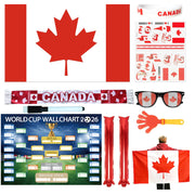 Canada Fotbollsfans Kit 2026 – 11-delat Festset
