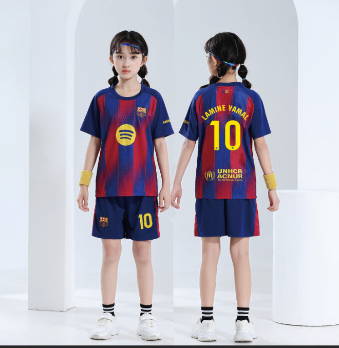 Kids’ Football Jersey & Shorts Set – Lamine Yamal