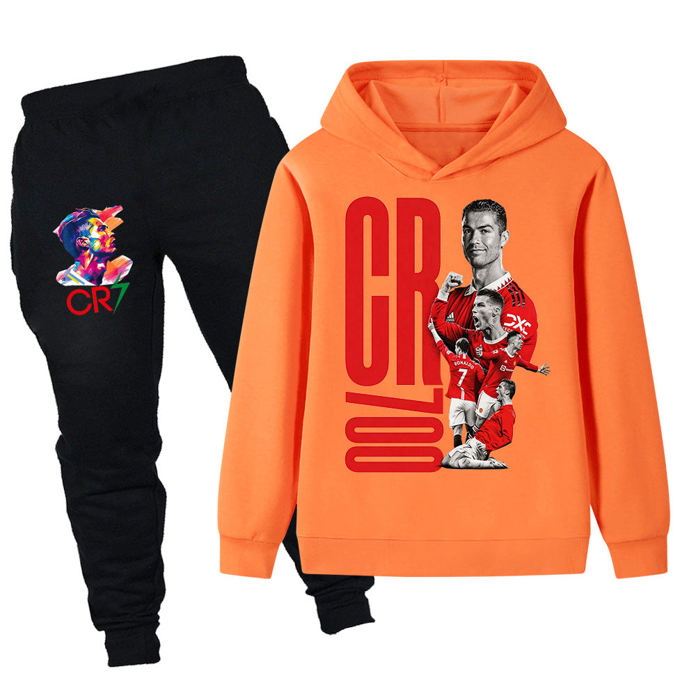 Cristiano Ronaldo Manchester United Kids’ Tracksuit Set – Multiple Colors