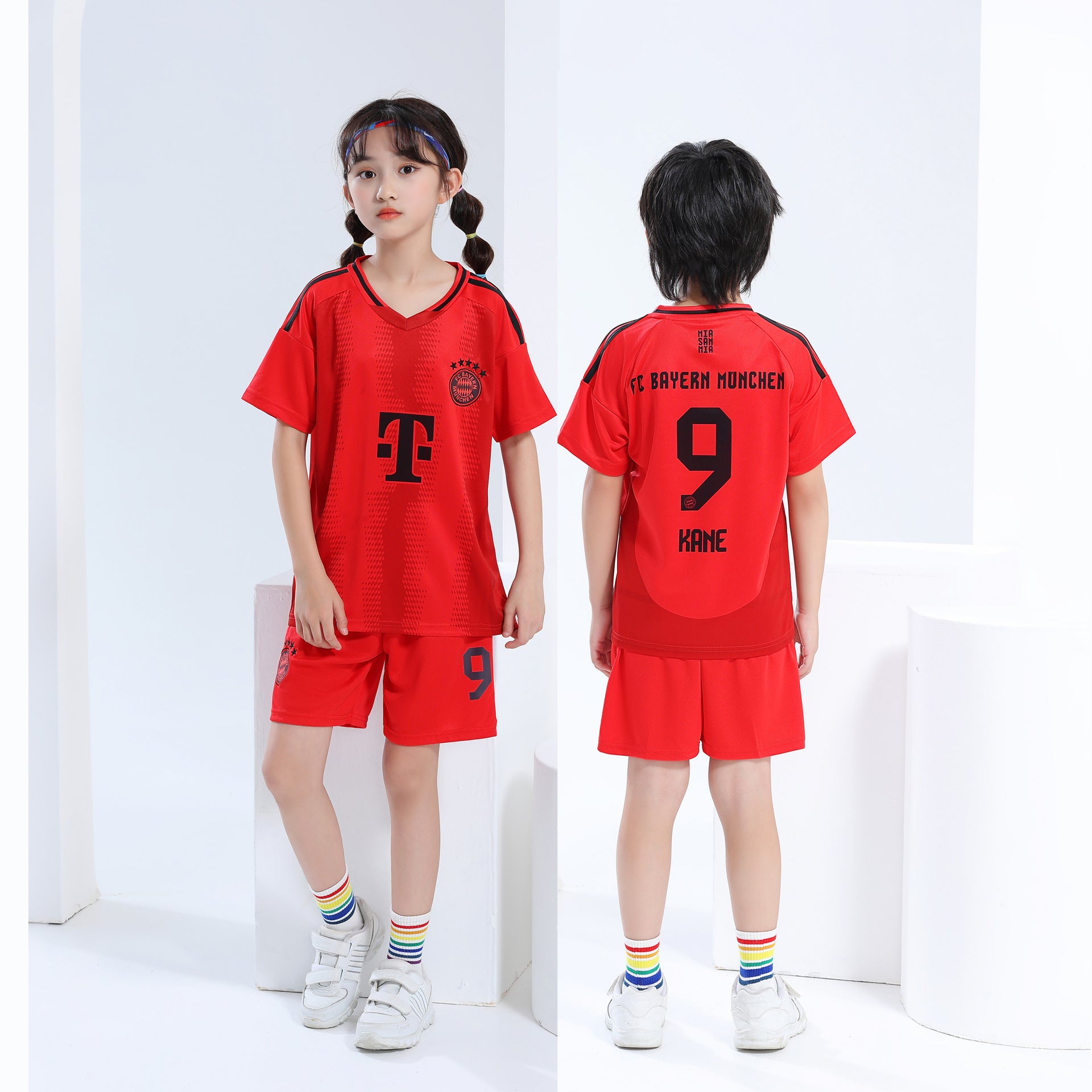 Kids’ Football Jersey & Shorts Set Bayern Munich – Kane