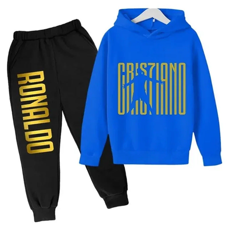 Kids’ Cristiano Ronaldo Tracksuit Set – Multiple Colours