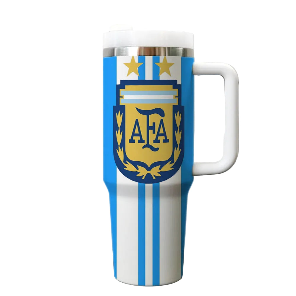 Football handle tumbler - multiple options