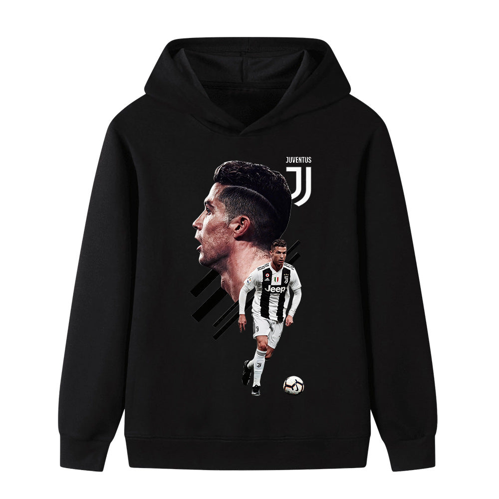 Ronaldo Juventus Design Kids’ Football Hoodie - Multiple Variants