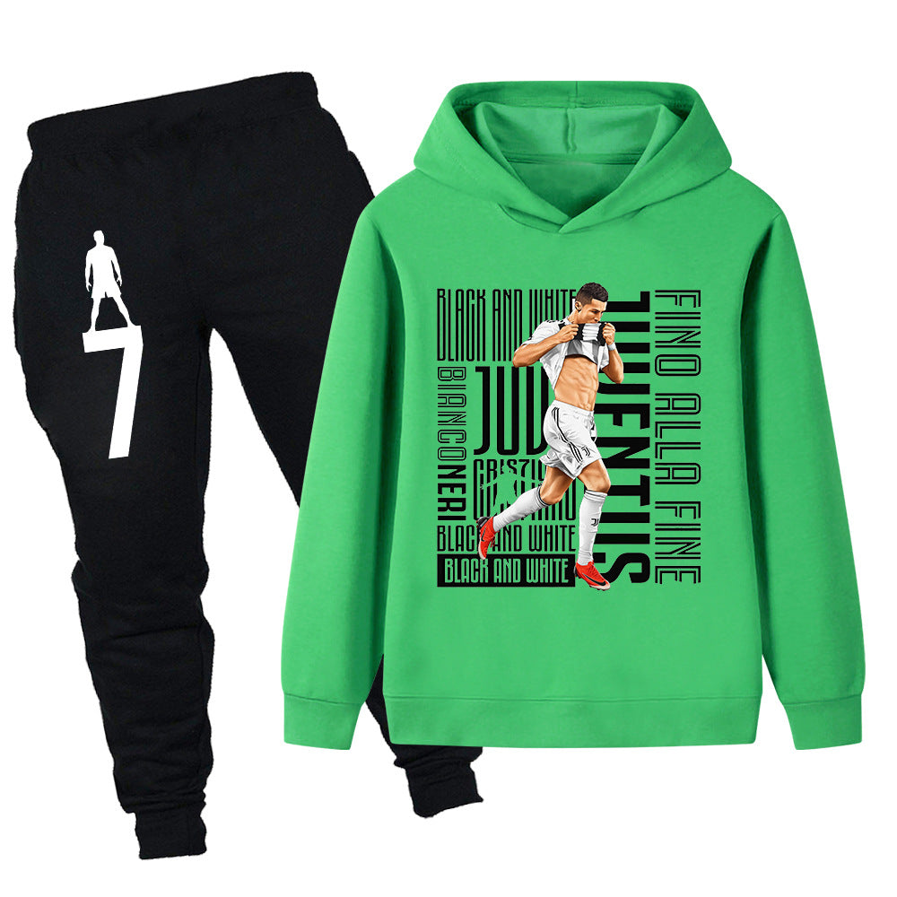 Cristiano Ronaldo Juventus Kids’ Tracksuit Set – Multiple Colors