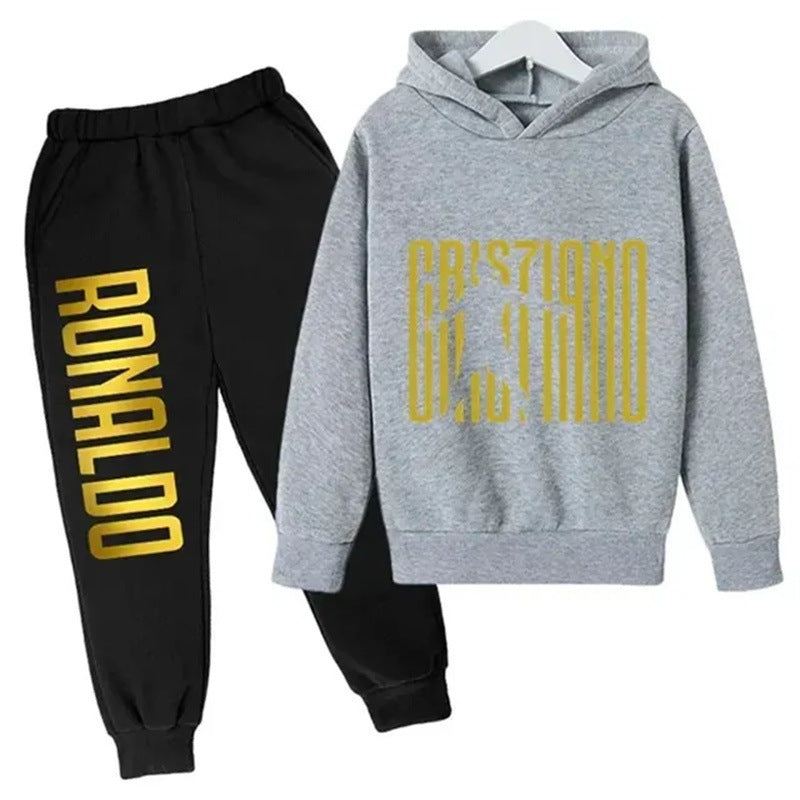 Kids’ Cristiano Ronaldo Tracksuit Set – Multiple Colours