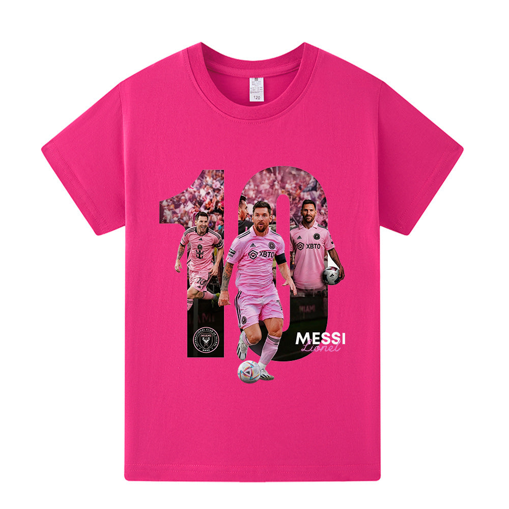 Lionel Messi Miami Style Kids’ Football T-Shirt - Multiple Variants