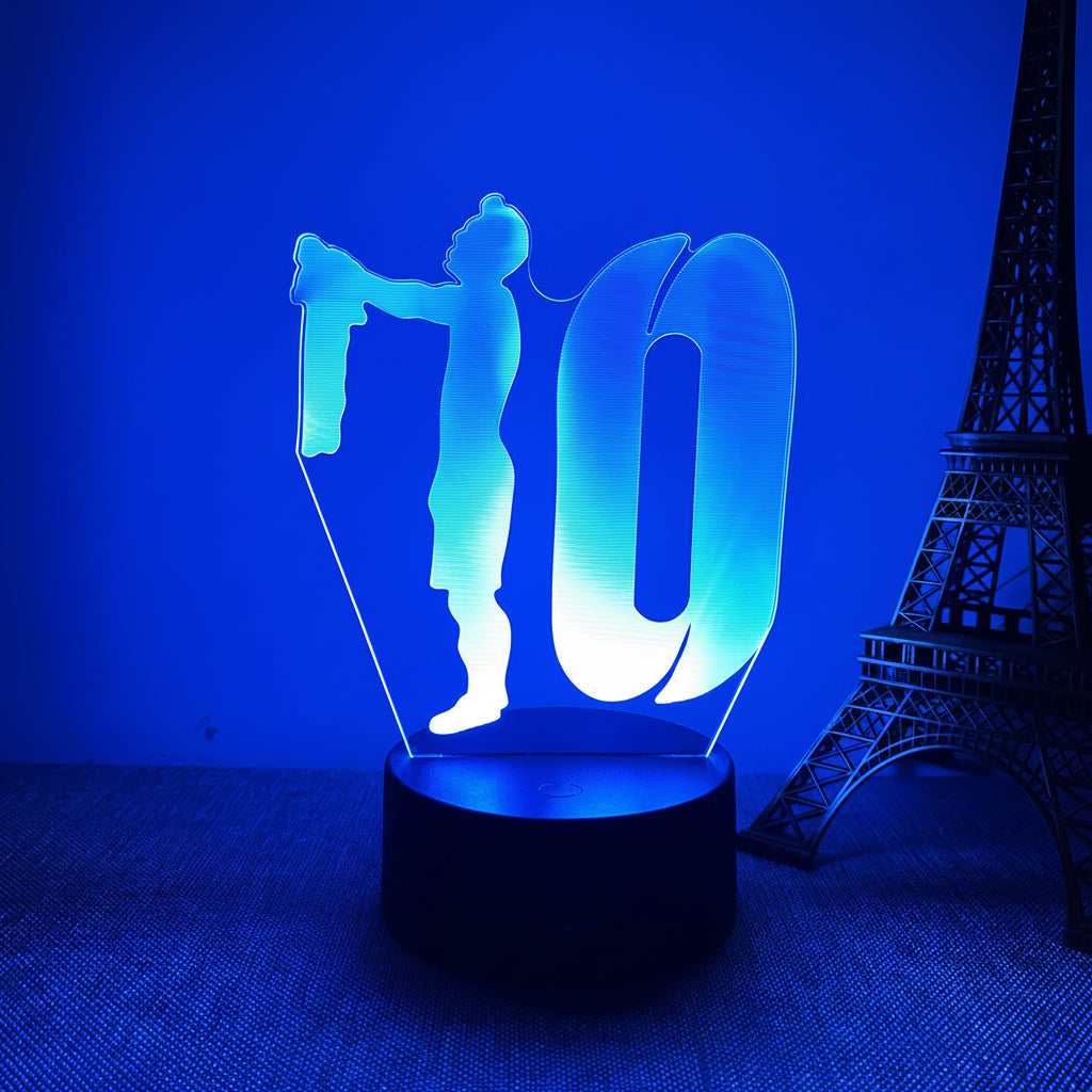 Lionel Messi 3D Illusion LED Lamp – Multiple Variants
