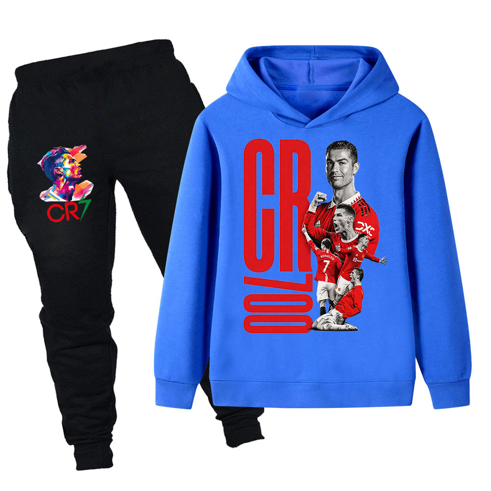 Cristiano Ronaldo Manchester United Kids’ Tracksuit Set – Multiple Colors