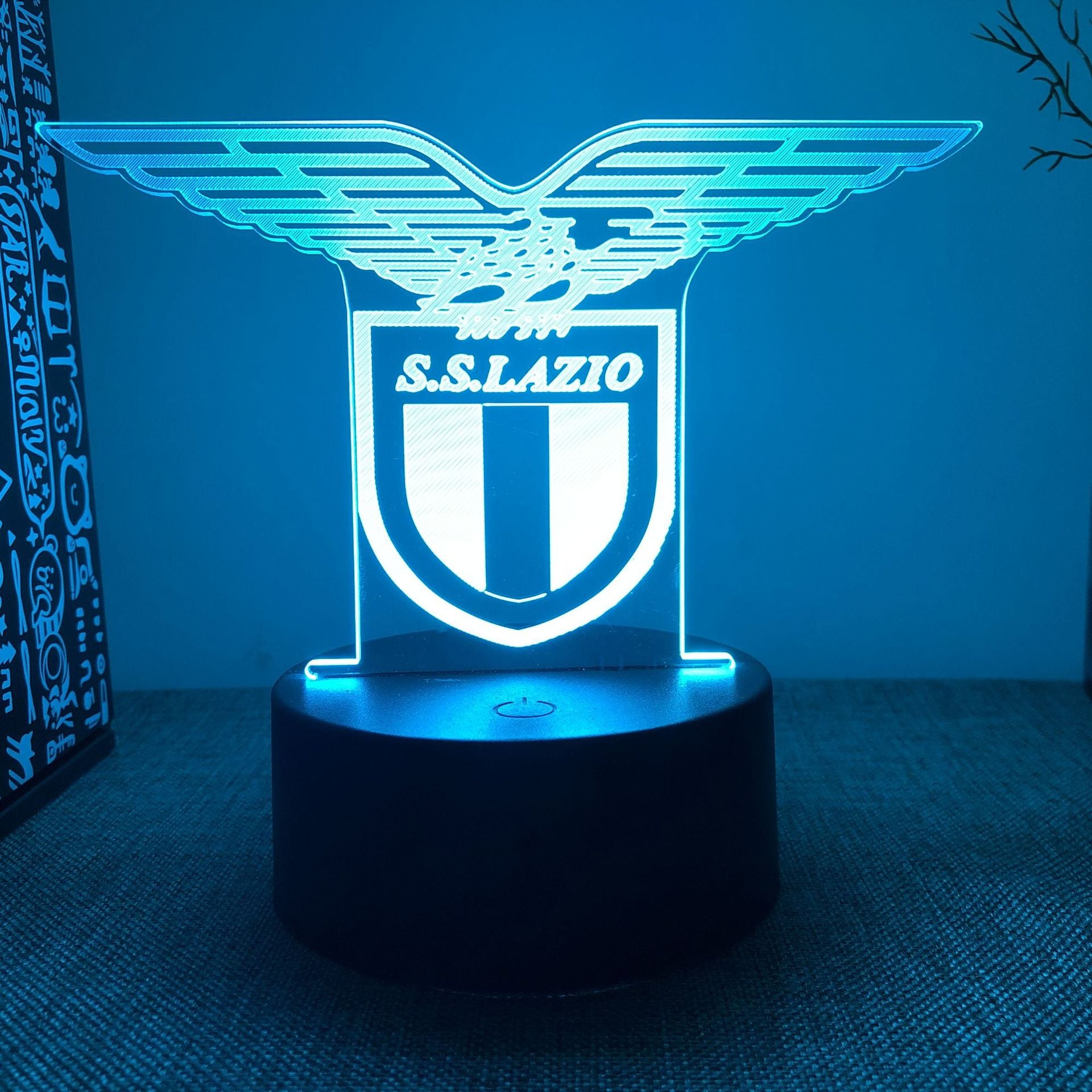 Football Club Badge 3D Illusion LED Lamp – Multiple Variants