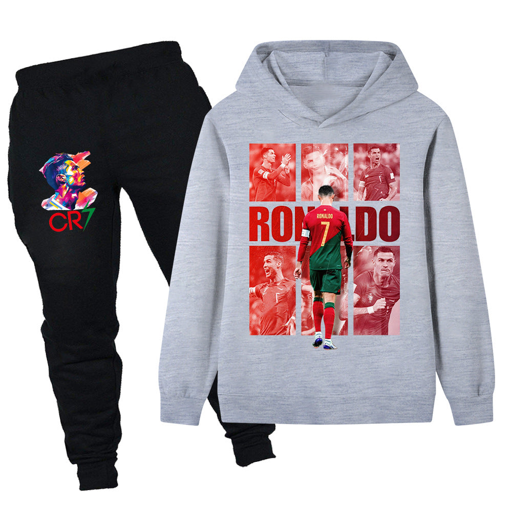 Cristiano Ronaldo Portugal Kids’ Tracksuit Set – Multiple Colors