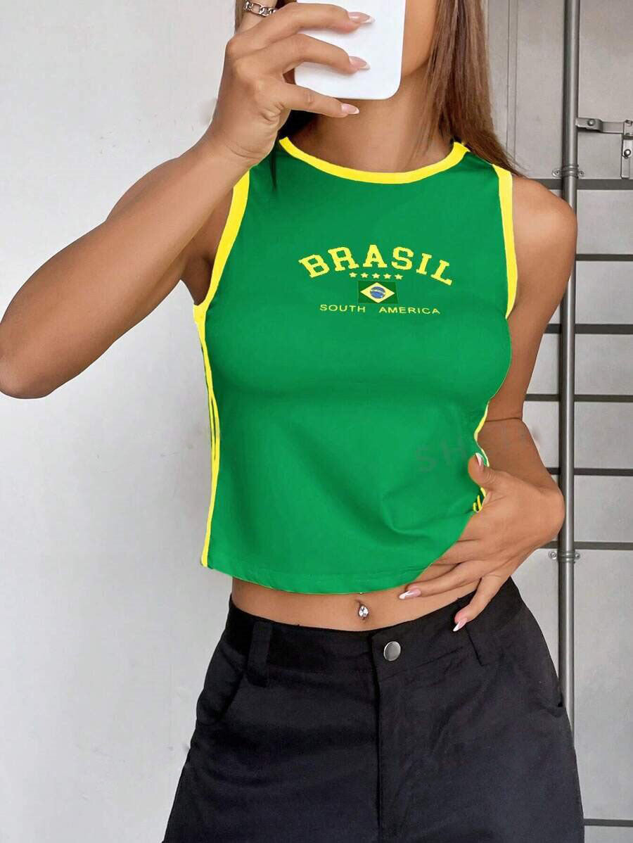 Brazil Summer Crop Tank – Multiple Colors