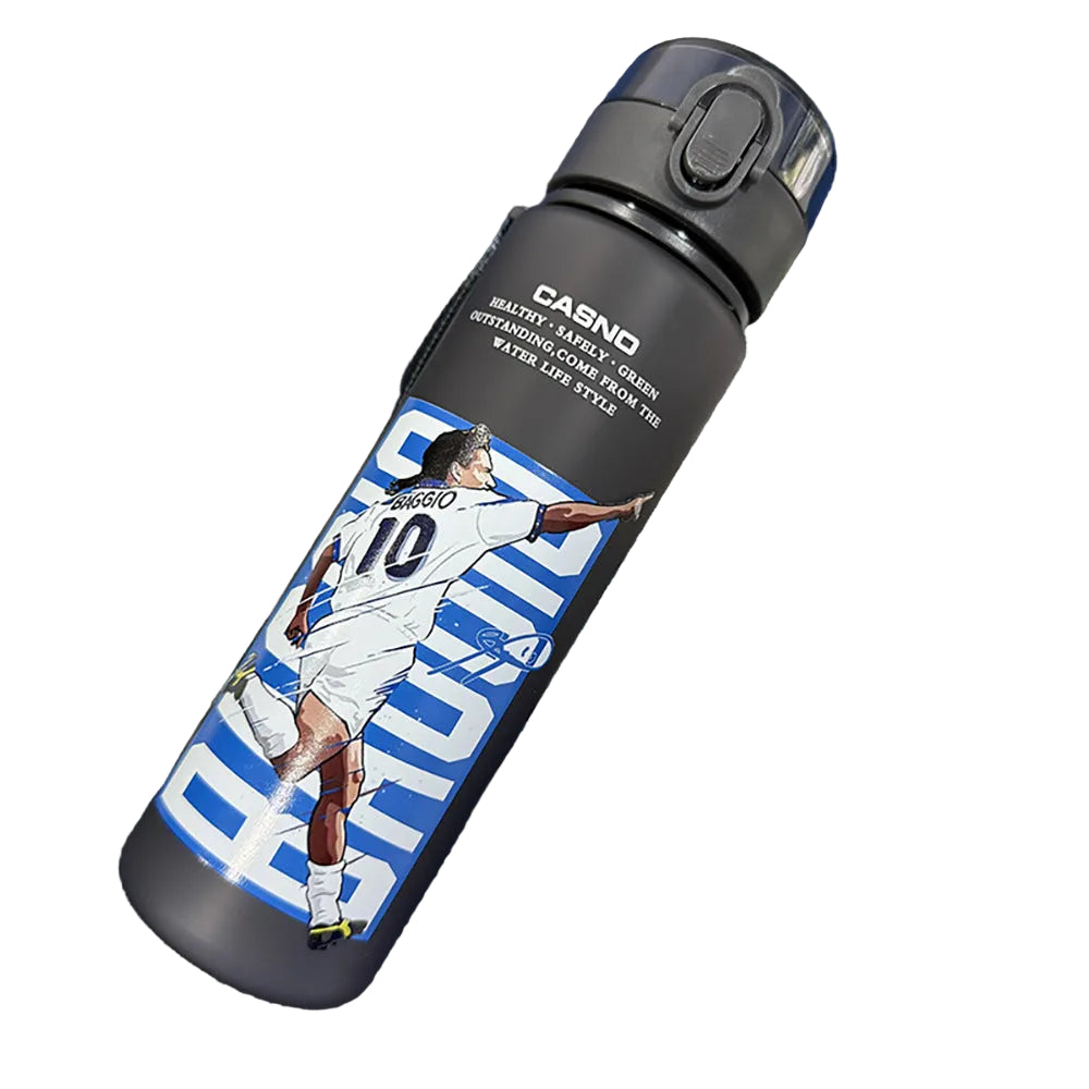 Ronaldo Messi sports frosted water bottle - multiple options