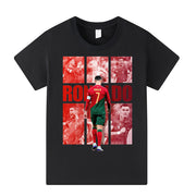 Ronaldo Portugal Style Kids’ Football T-Shirt - Multiple Variants