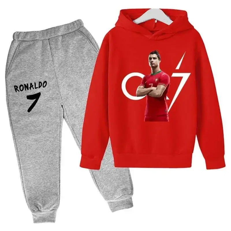 Kids’ Cristiano Ronaldo Tracksuit Set – Multiple Variants