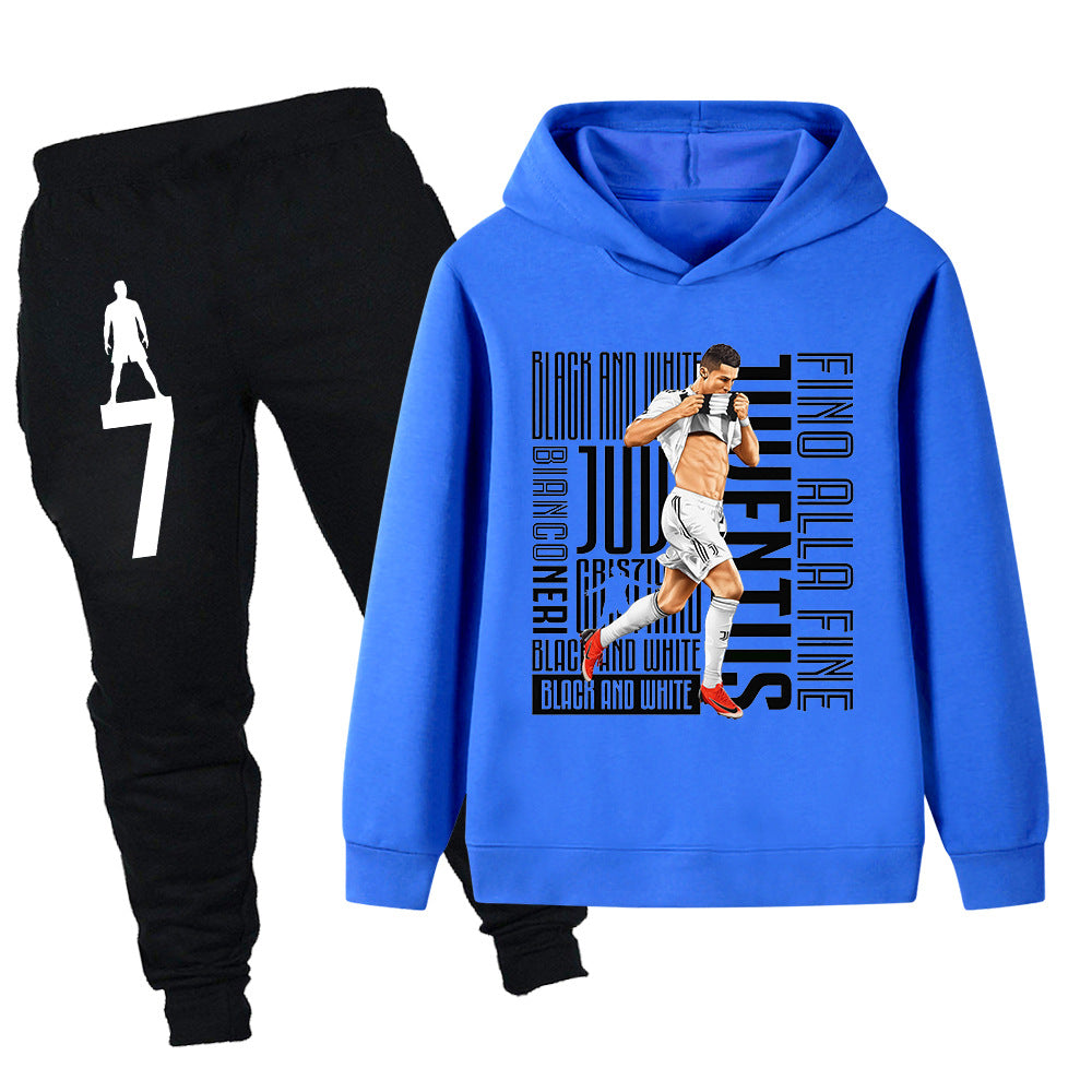 Cristiano Ronaldo Juventus Kids’ Tracksuit Set – Multiple Colors