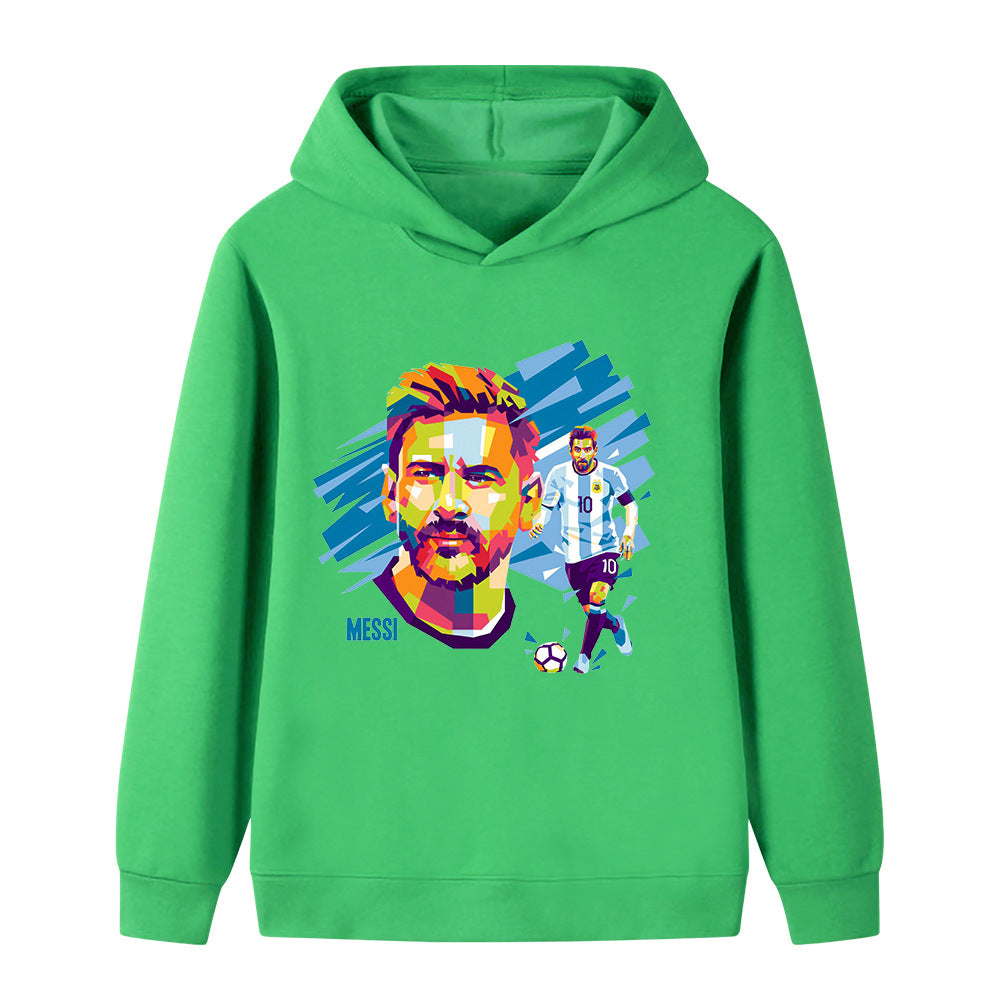 Hanorac stil fotbal pentru copii Lionel Messi Argentina - Culori multiple