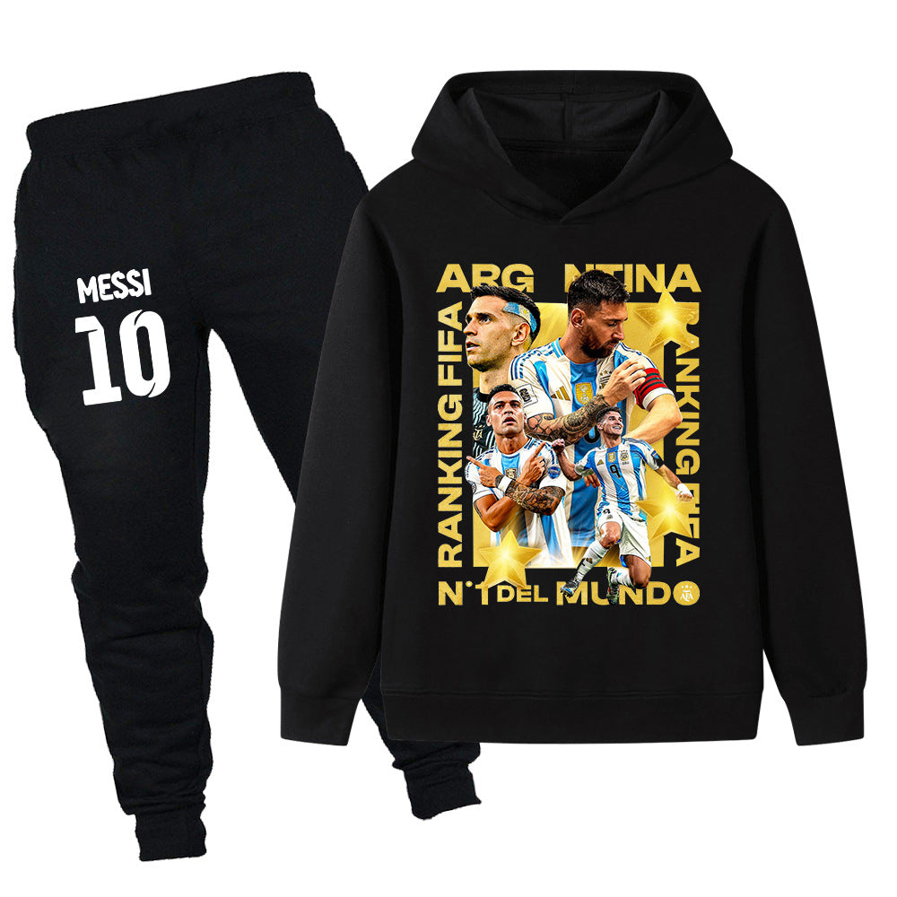 Lionel Messi Argentina Kids’ Tracksuit Set – Multiple Colors